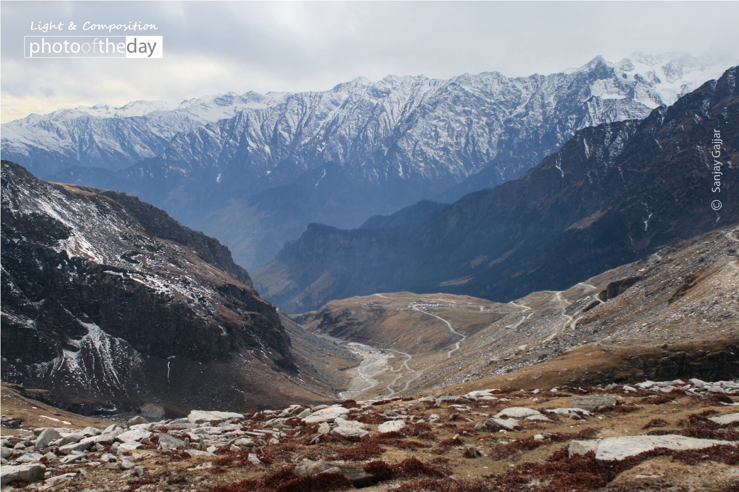 Valley Near Rohtang Pass, by Sanjay Gajjar