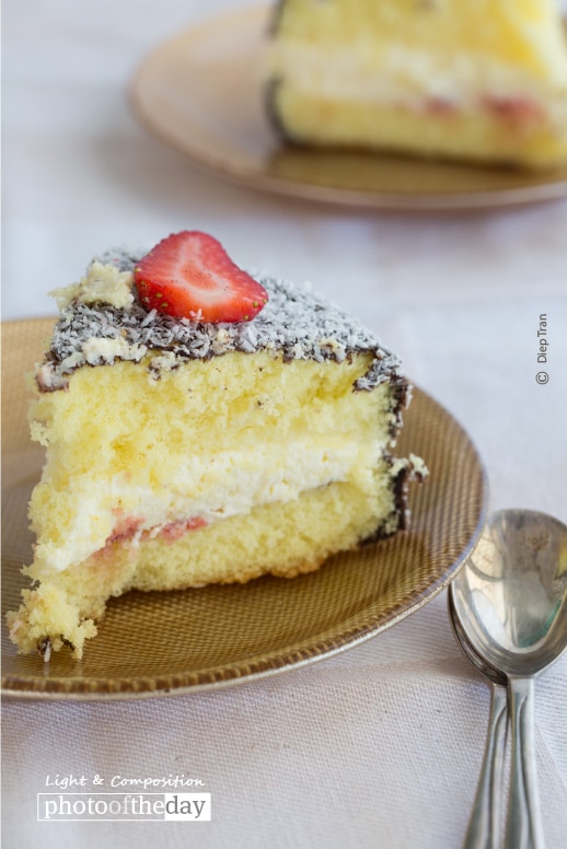 Lamington Cake, by Diep Tran