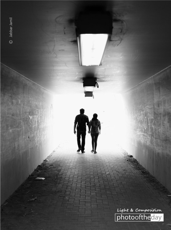 Walking through the Tunnel, by Jabbar Jamil