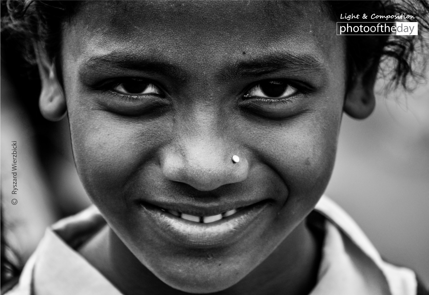 Pune Street Smile by Ryszard Wierzbicki