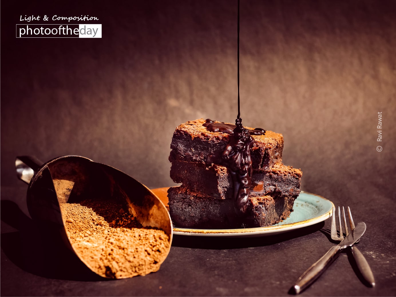 Signature Chocolate Brownie by Ravi Rawat