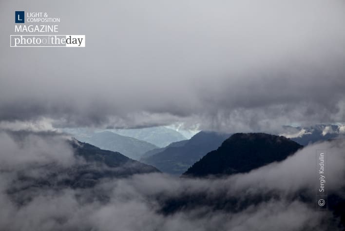 Himalayas through Storm Clouds, by Sergiy Kadulin