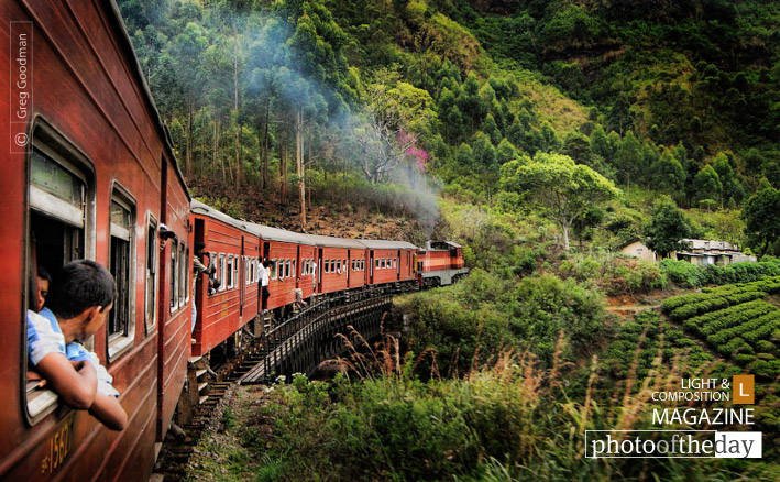 Sri Lankan Train Ride, by Greg Goodman