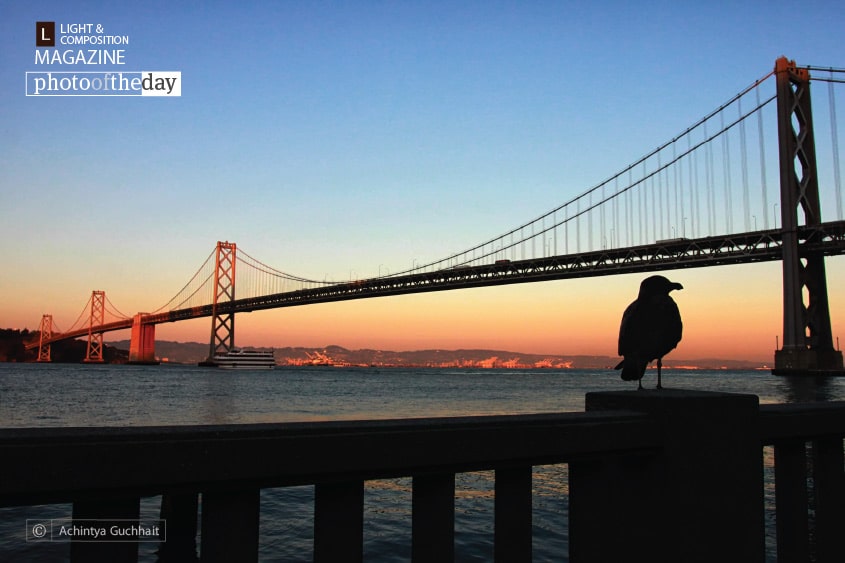 Bay Bridge at Sunset, by Achintya Guchhait