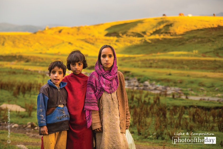 Kids from Gulmarg, by Prasanth Chandran