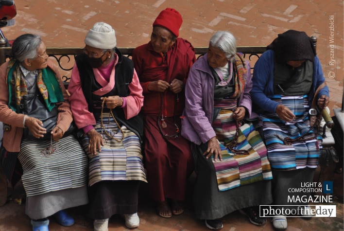 Bench Sitters, by Ryszard Wierzbicki