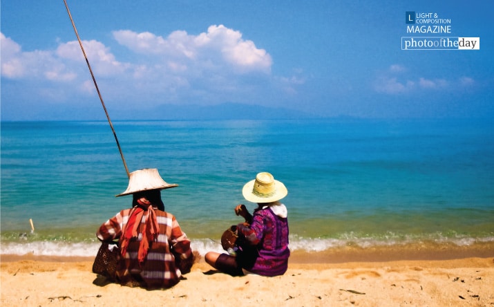 Two Ladies Fishing, by Jim Perceval