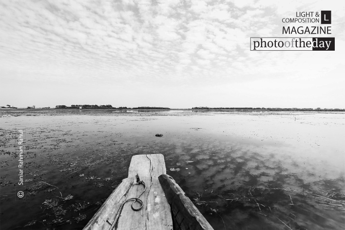 A Boat in the Wetland, by Saniar Rahman Rahul