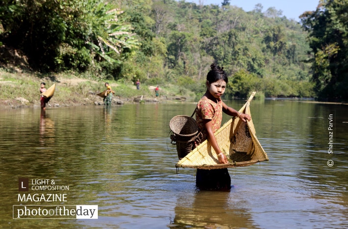 Tribal Fisher Girls, by Shahnaz Parvin