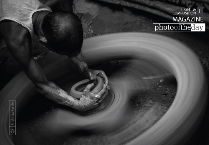 The Potter and His Wheel, by Shahnaz Parvin