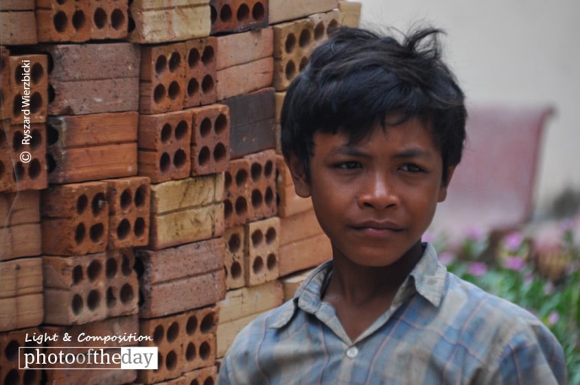 The Cambodian Boy, by Ryszard Wierzbicki