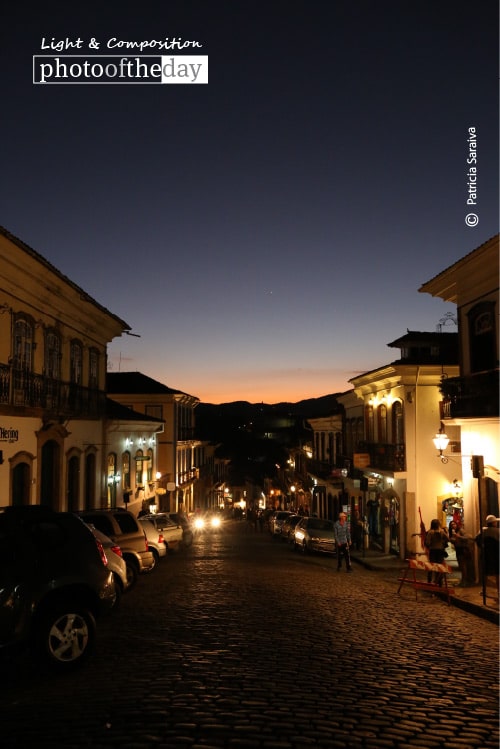 Sunset at Ouro Preto, by Patricia Saraiva