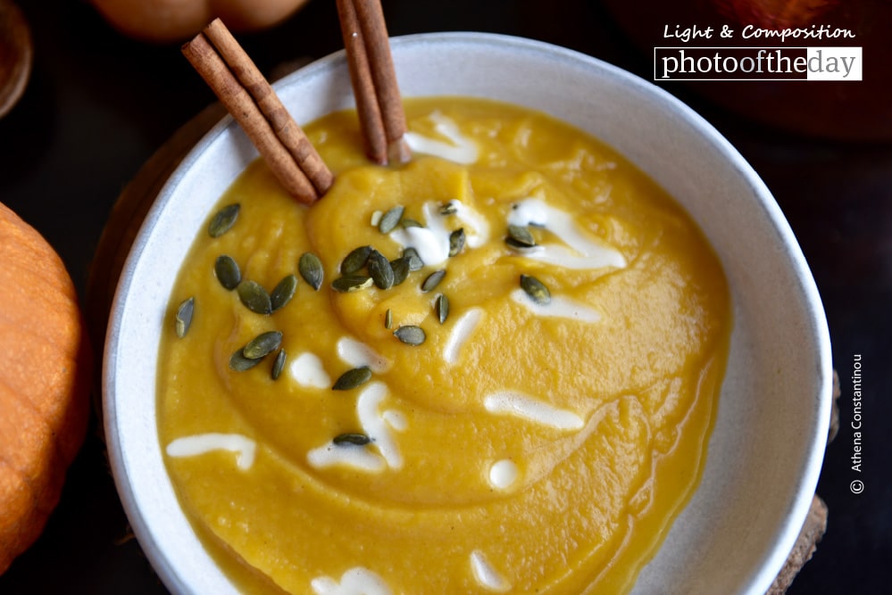 Pumpkin Soup, by Athena Constantinou