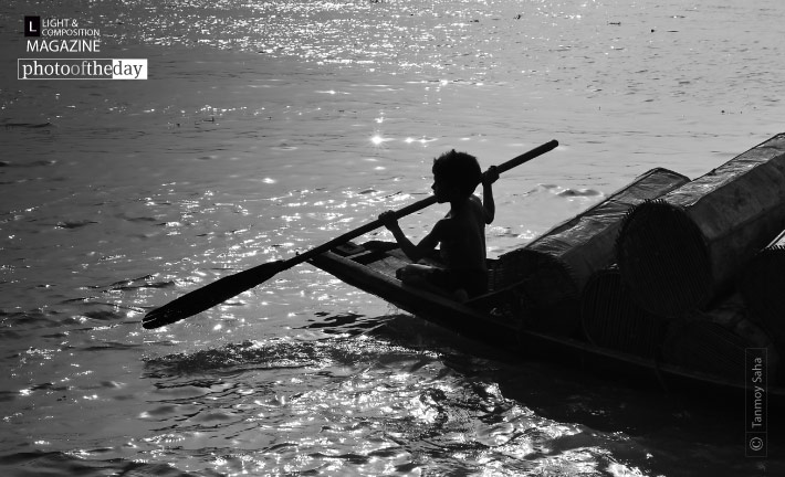 A Little Soul and His Boat, by Tanmoy Saha