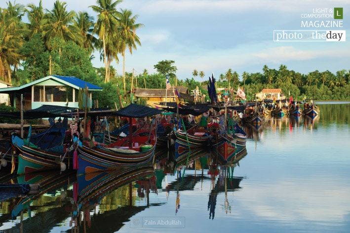 Traditional Fishing Boats of Sabak, by Zain Abdullah