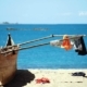 Dhow and Washing Line, by Martin Meyer