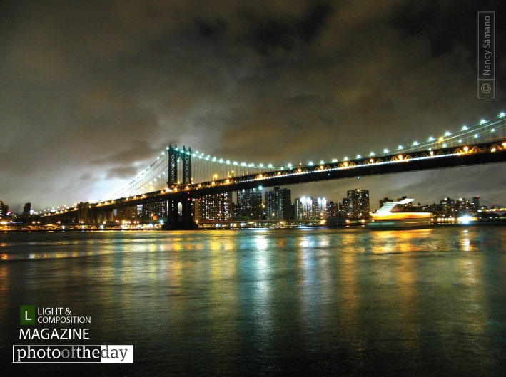 Manhattan Bridge, by Nancy Sámano