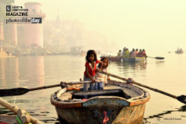 Varanasi Flower Girls by Shikchit Khanal