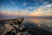 Bombay Beach Sunset, by Mickey Strider