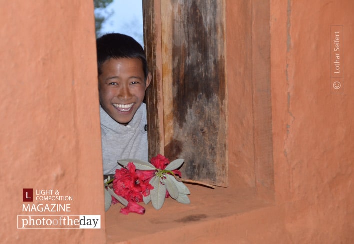 Boy from Nepal, by Lothar Seifert