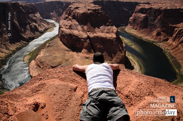 Looking over the Edge, by Munish Singla