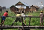 Inle Lake Hooligans, by Ryszard Wierzbicki