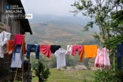 Drying Cloths in Ta Van, by Ryszard Wierzbicki