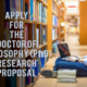 Apply for the PhD Research Proposal