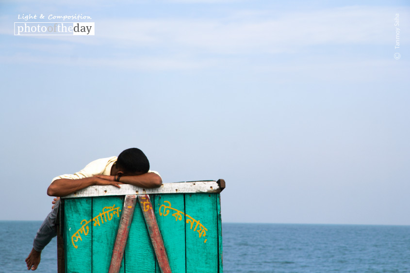 A Nap on a Journey, by Tanmoy Saha