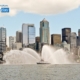 Fireboat and Seattle Downtown, by Tisha Clinkenbeard