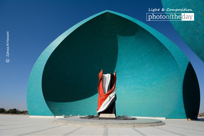 Al-Shaheed Mounment, by Zahraa Al Hassani