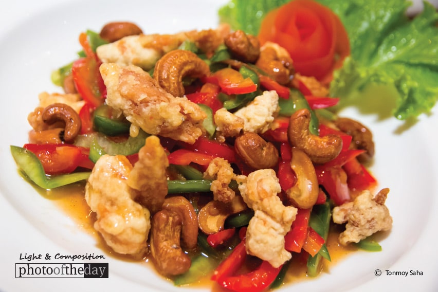 Cashew Nut Salad, by Tanmoy Saha