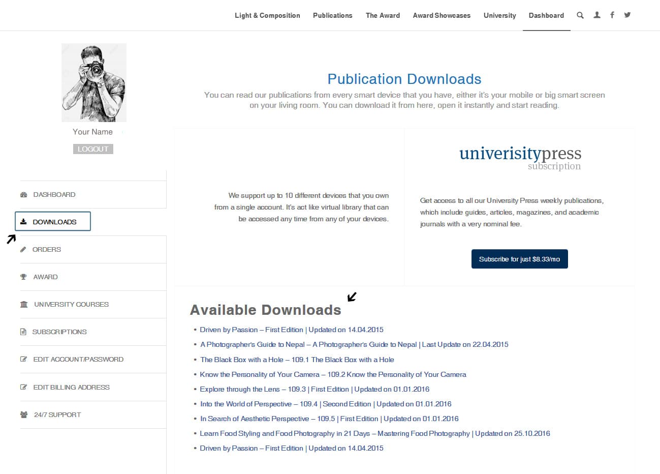 Publications Download Section