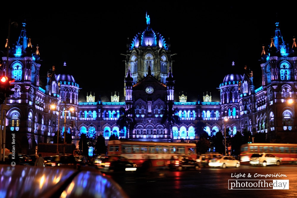 Mumbai Railway Station, by Kristian Bertel