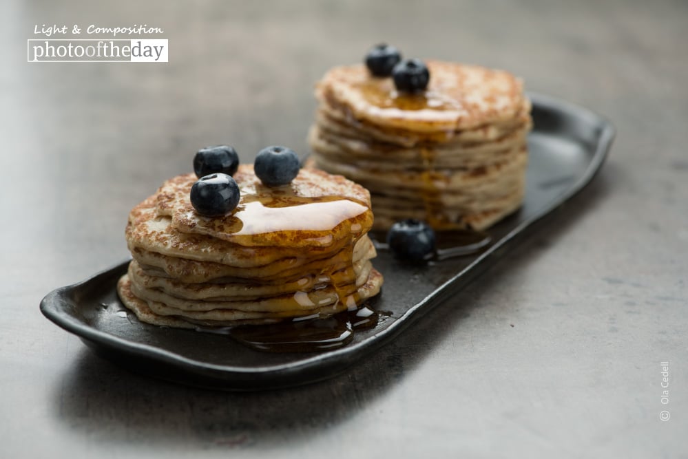 Swedish Silver Dollar Pancakes, by Ola Cedell