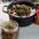 Game Stew with Pickled Mushrooms, by Ola Cedell