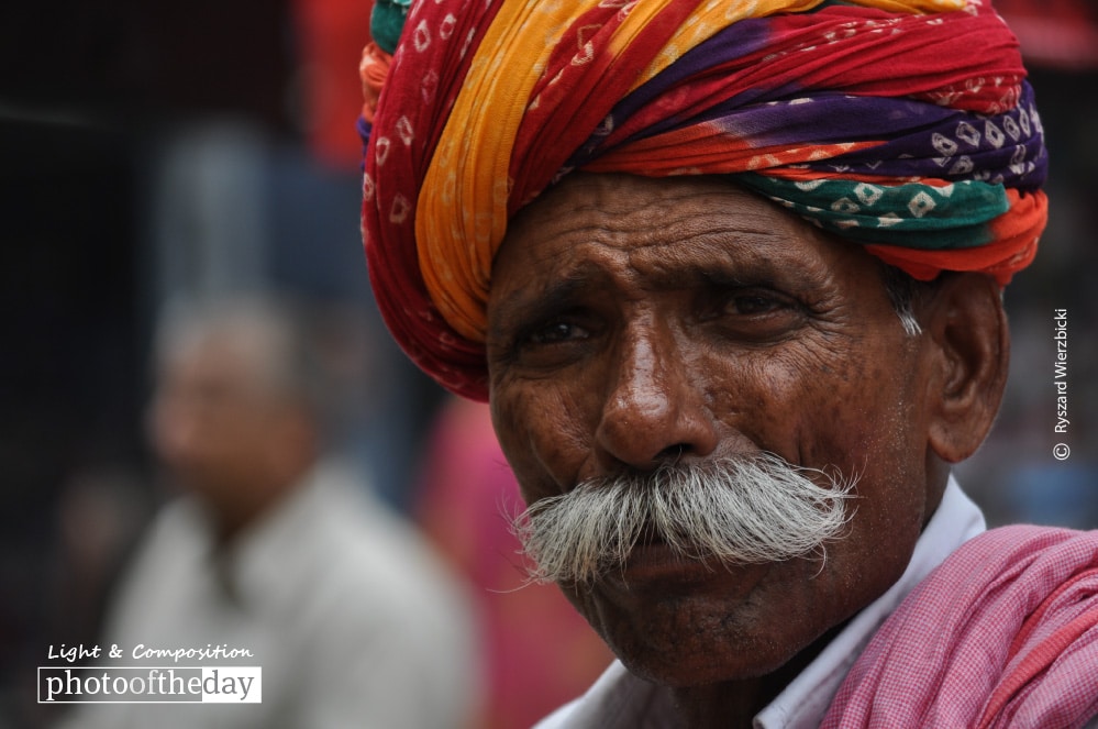 Moustache & Headband, by Ryszard Wierzbicki