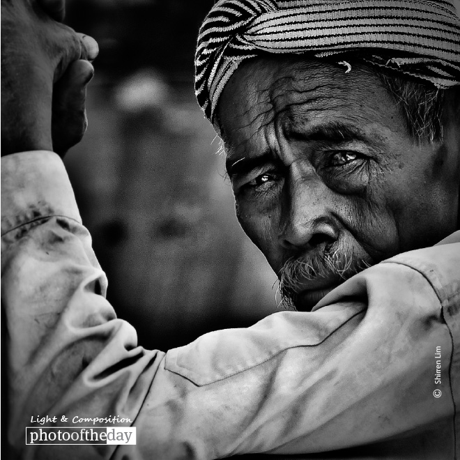 A Traditional Canoe Boatman, by Shirren Lim