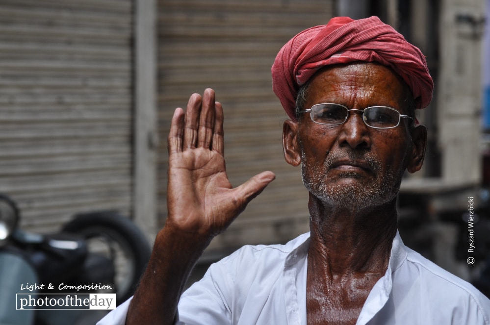 A Local Man in Pune, by Ryszard Wierzbicki