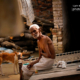 An Old Man in Varanasi by Kristian Bertel