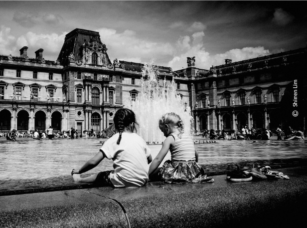 A Day at the Louvre, by Shirren Lim