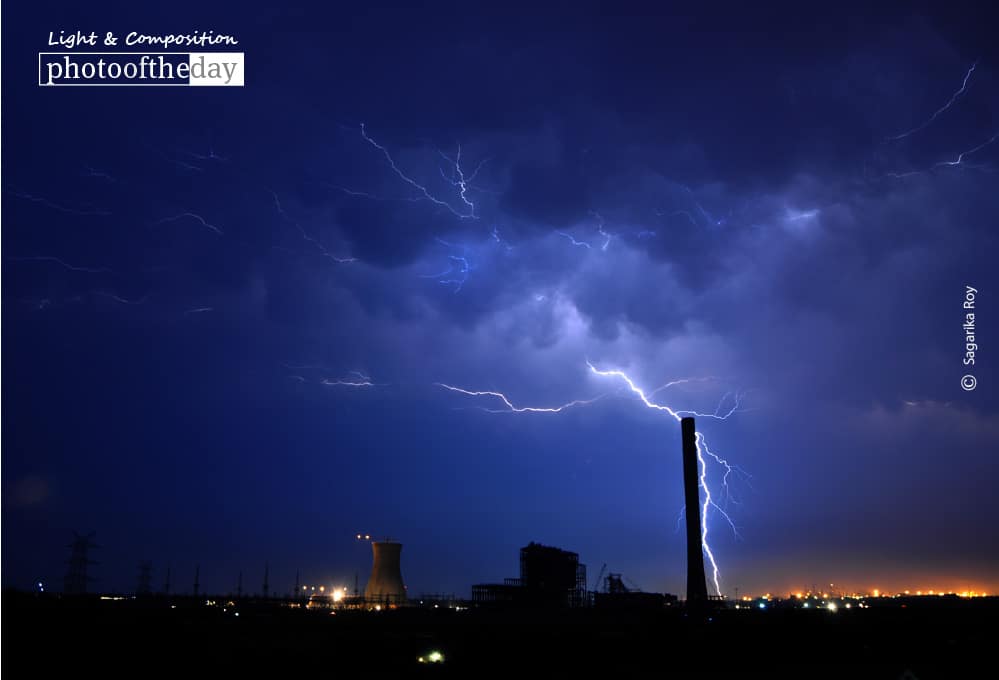 In a Stormy Evening, by Sagarika Roy