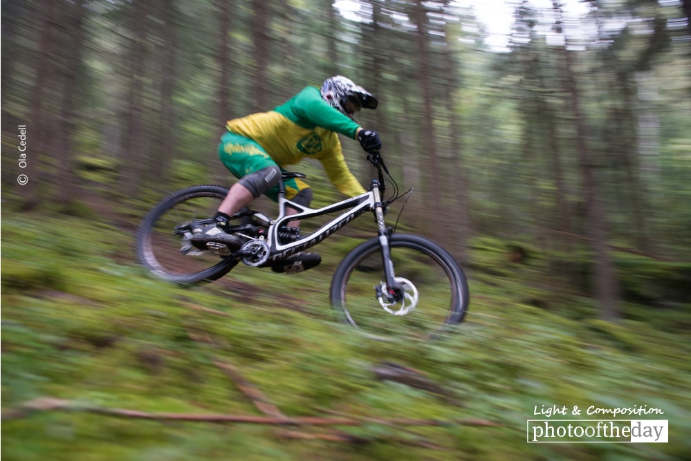 MTB in Chamonix, by Ola Cedell