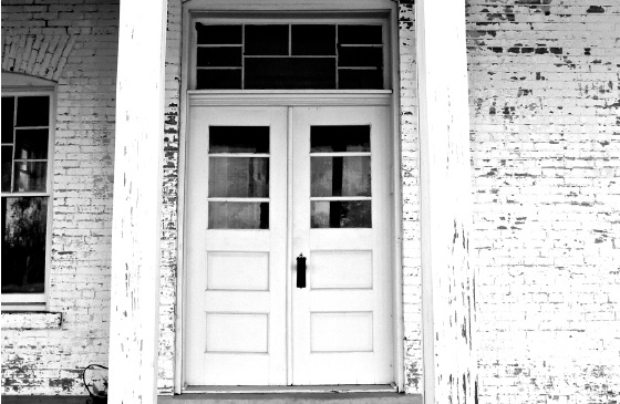 Door at Fort Reno, by Tisha Clinkenbeard