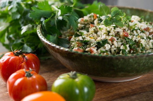 Cauliflower Tabbouleh, by Ola Cedell