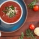 Tomato Soup with Cheese, by Diep Tran