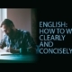 English: How to Write Clearly and Concisely