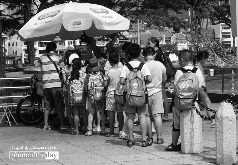 Buying Ice Cream, by Siew Bee Lim