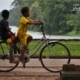 Angkor Cyclists, by Ryszard Wierzbicki