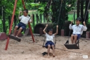 Boys on the Swings, by Ryszard Wierzbicki